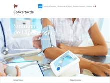 Tablet Screenshot of cedicartuxtla.com